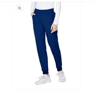 Women's navy jogger scrub pants